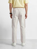 Men's Green Relaxed Fit Solid Utility Cargo