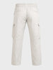 Men's Green Relaxed Fit Solid Utility Cargo