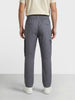 Men's Grey Relaxed Fit Solid Utility Cargo