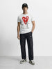 Men's Black Relaxed Fit Solid Utility Cargo