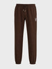 Men's Brown Relaxed Fit Solid Casual Joggers