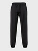 Men's Black Relaxed Fit Solid Casual Joggers