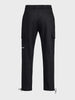 Men's Black Relaxed Fit Solid Utility Cargo