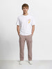 Men's Brown Relaxed Fit Solid Utility Cargo