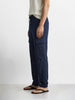 Men's Blue Relaxed Fit Solid Casual Joggers