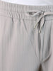 Men's Grey Relaxed Fit Solid Casual Joggers