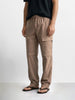 Men's Brown Relaxed Fit Solid Casual Joggers