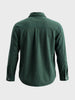 Men's Green Regular Fit Solid Casual Shirt