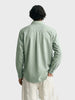 Men's Green Regular Fit Solid Casual Shirt