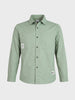 Men's Green Regular Fit Solid Casual Shirt