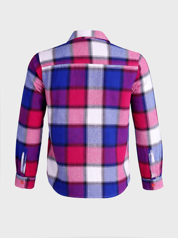 Men's Multicolor Regular Fit Checkered Casual Shirt