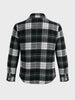 Men's Black Regular Fit Checkered Casual Shirt