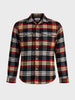 Men's Red Regular Fit Checkered Casual Shirt