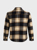 Men's Black Regular Fit Checkered Casual Shirt