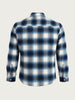 Men's Teal Regular Fit Checked Casual Shirt