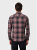 Men's Pink Slim Fit Checkered Casual Shirts