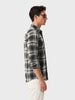 Men's Green Slim Fit Checkered Casual Shirts