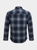 Men's Grey Slim Fit Checkered Casual Shirts