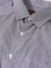 Men's Grey Slim Fit Checked Formal Shirt