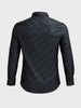 Men's Black Slim Fit Solid Casual Shirt