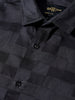 Men's Black Slim Fit Solid Casual Shirt