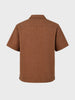 Men's Brown Relaxed Fit Solid Casual Shirt