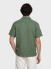 Men's Green Relaxed Fit Solid Casual Shirt