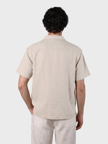 Men's Yellow Relaxed Fit Solid Casual Shirt