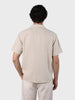 Men's Yellow Relaxed Fit Solid Casual Shirt