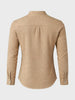 Men's Khaki Slim Fit Solid Casual Shirt