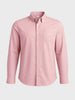Men's Pink Slim Fit Solid Casual Shirt