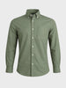 Men's Green Oversized Fit Solid Casual Shirt