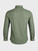 Men's Green Oversized Fit Solid Casual Shirt