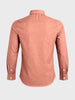 Men's Orange Slim Fit Solid Casual Shirt