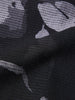 Men's Black Slim Fit Printed Casual Shirt