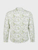 Men's Green Slim Fit Printed Casual Shirt