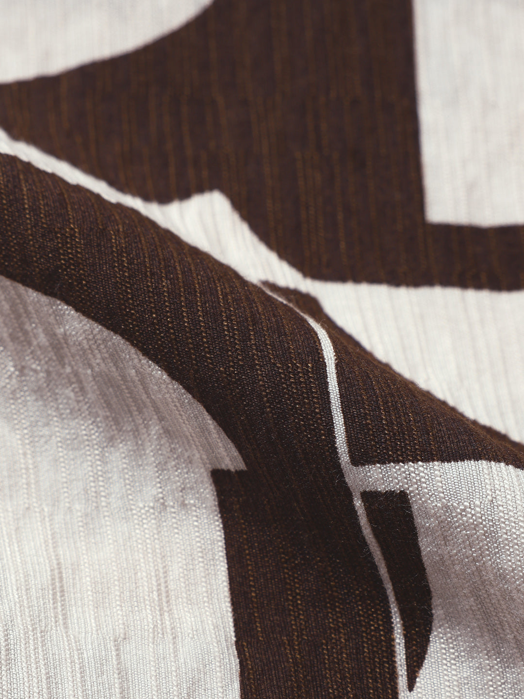 Men's White Slim Fit Printed Casual Shirt