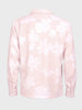 Men's Pink Relaxed Fit Printed Casual Shirts