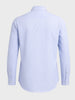 Men's Blue Slim Fit Striped Formal Shirt