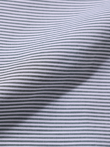 Men's Green Slim Fit Striped Formal Shirt