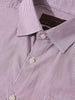 Men's Brown Slim Fit Striped Formal Shirt