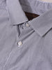 Men's Grey Slim Fit Striped Formal Shirt