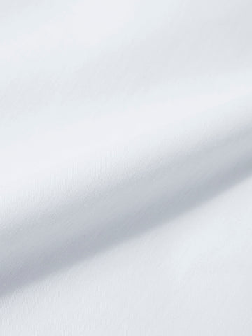 Men's White Slim Fit Solid Casual Shirt