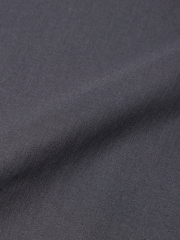 Men's Grey Slim Fit Solid Casual Shirt