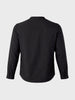 Men's Black Regular Fit Solid Casual Shirt