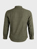 Men's Olive Regular Fit Solid Casual Shirt