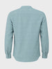 Men's Green Relaxed Fit Textured Casual Shirt