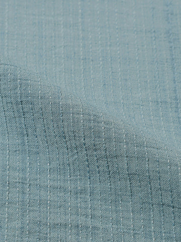 Men's Green Relaxed Fit Textured Casual Shirt