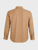 Men's Brown Slim Fit Textured Casual Shirt
