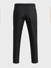 Men's Black Slim Fit Solid Casual Chinos